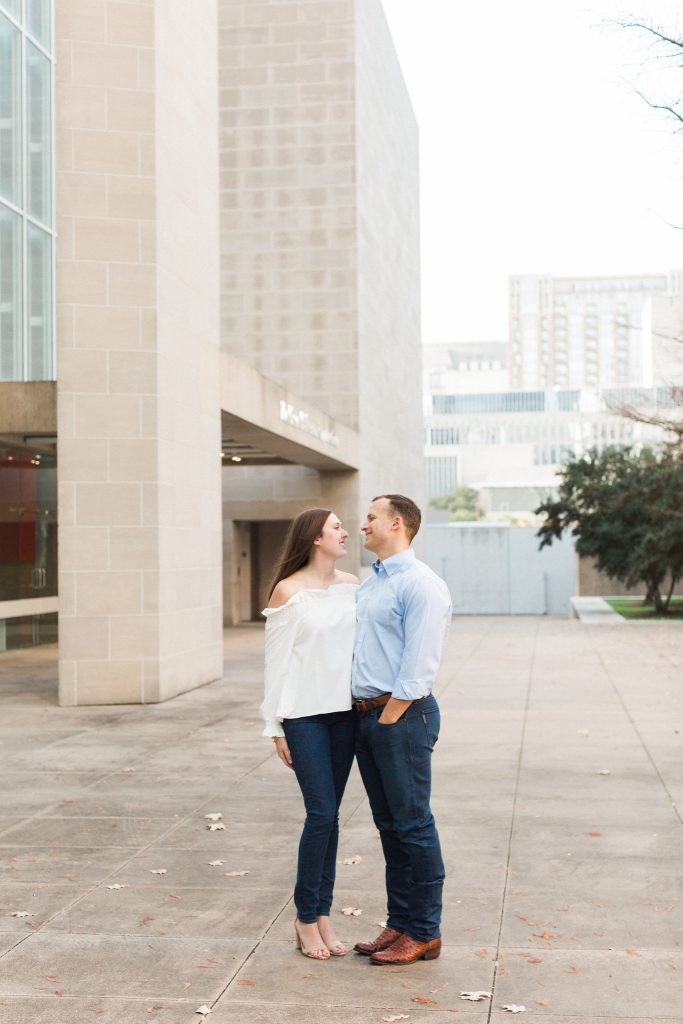 Rachel & Tyler Engagement Session at the Meyerson Symphony Center Winspear Opera House Dallas Arts District | DFW Wedding and Engagement Session Photographer | Sami Kathryn Photography-Rachel & Tyler Engagement Session at the Meyerson Symphony Center Winspear Opera House Dallas Arts District | DFW Wedding and Engagement Session Photographer | Sami Kathryn Photography-