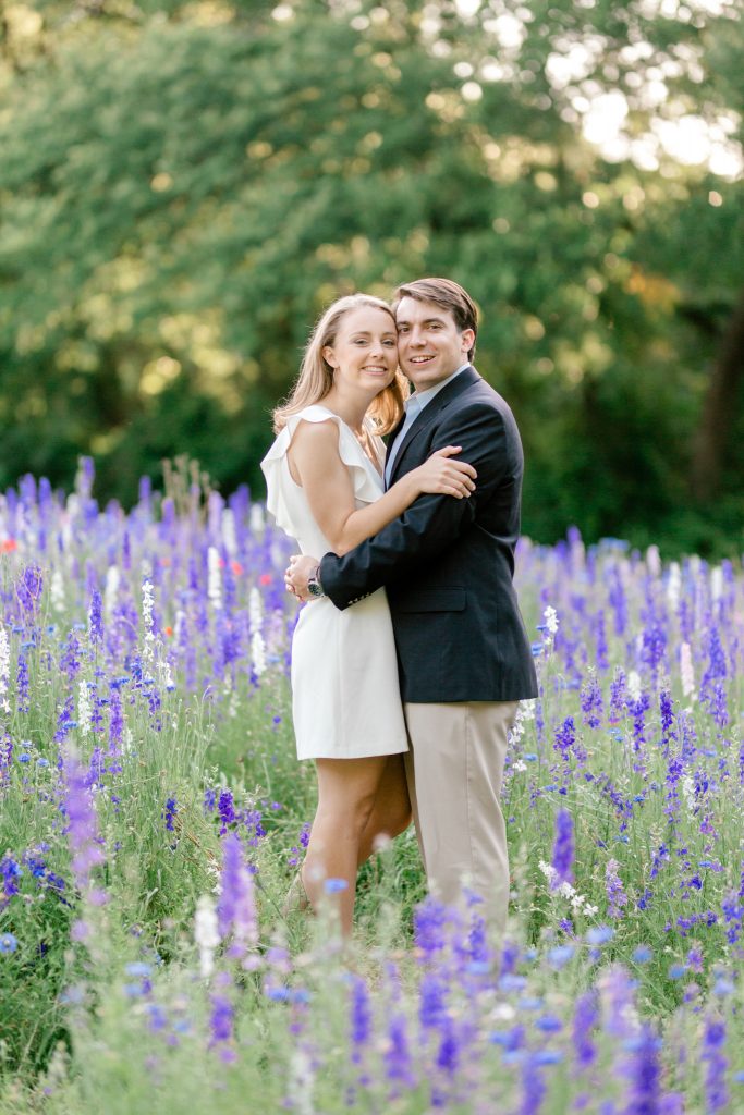 Hollis & Will's Spring Engagement Session at Prairie Creek Park | Dallas DFW Wedding Photographer | Sami Kathryn Photography