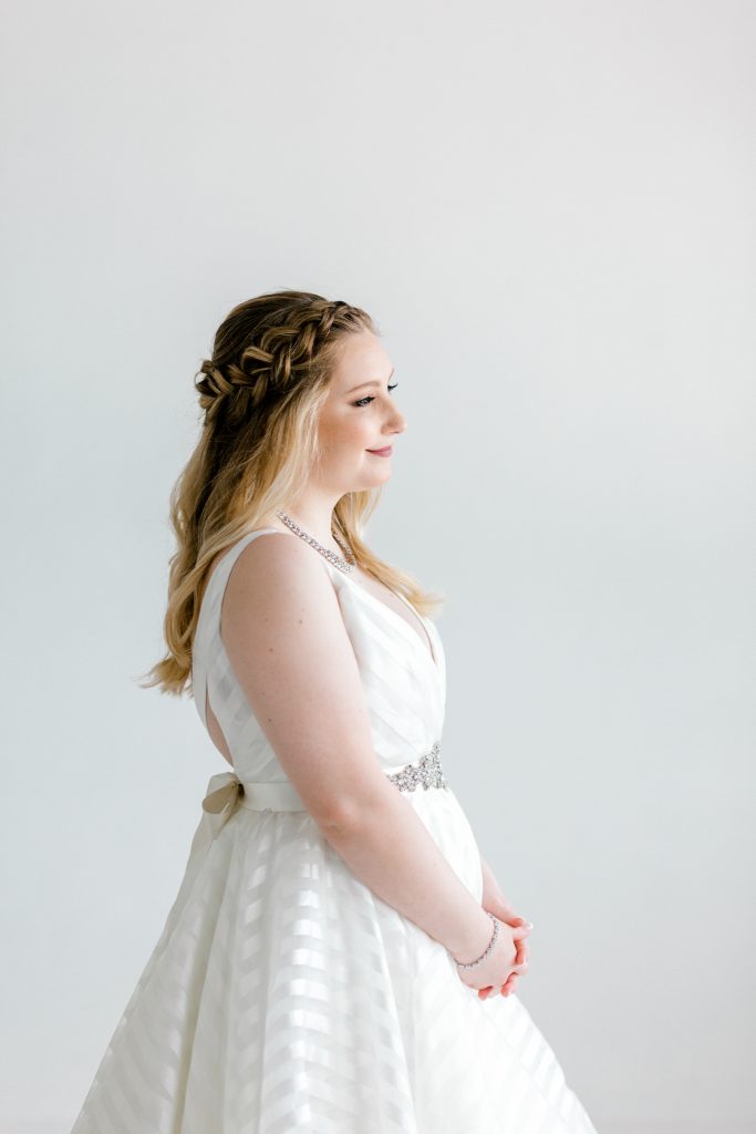 Maci Bridal Portraits at the Lumen Room | Hayley Paige Decklyn Wedding Gown | Dallas Texas | DFW Wedding Photographer | Sami Kathryn Photography