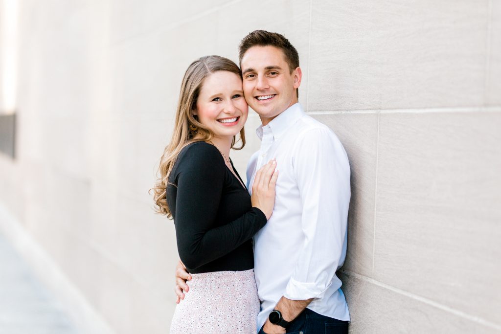 Rachel & Derric's Engagement Session at the Dallas Arts District Winspear Opera House and Meyerson Symphony Center Downtown Dallas | DFW Wedding Photographer | Sami Kathryn Photography