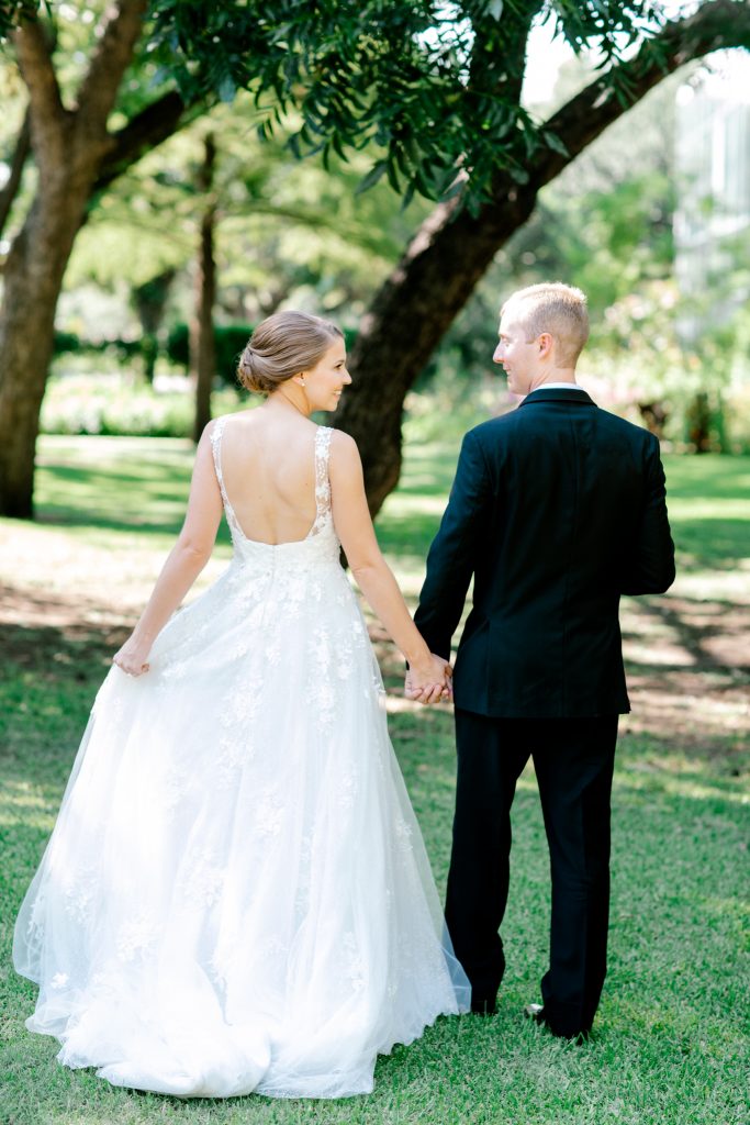 Emily & Pierce Wedding at Texas Discovery Gardens & Christ the King Church | Dallas Wedding Photographer | Sami Kathryn Photography