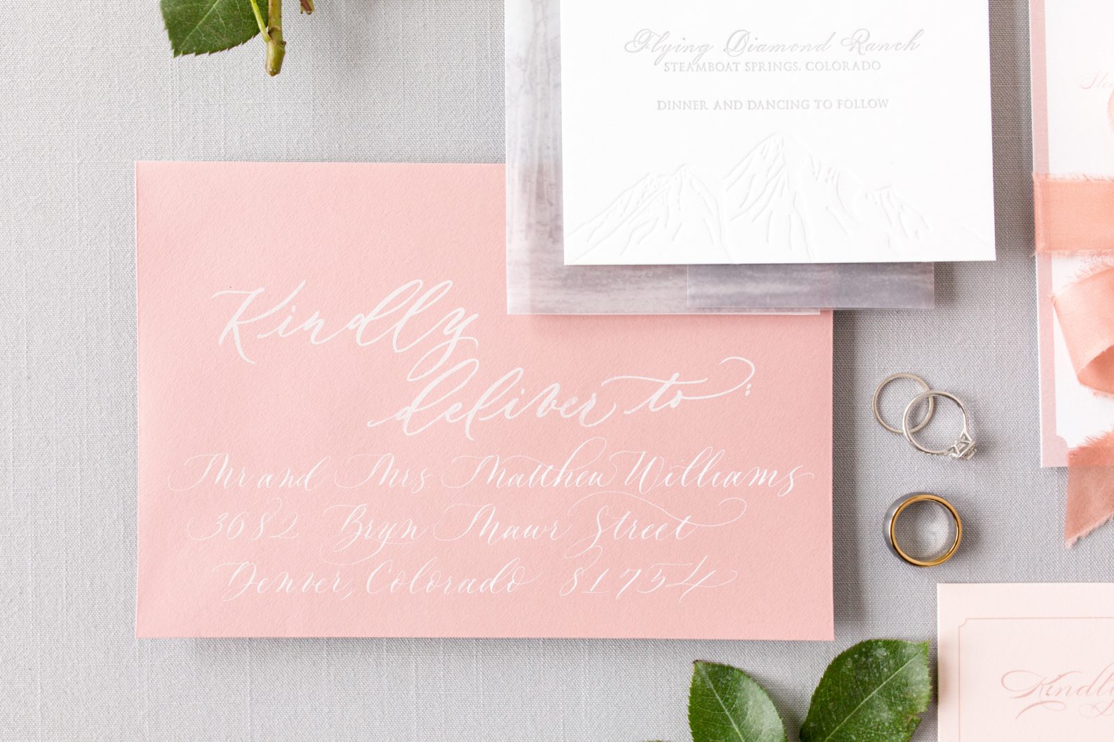Scribbles & Swirls Stationery & Calligraphy | Dallas Wedding Photographer | Sami Kathryn Photography-11