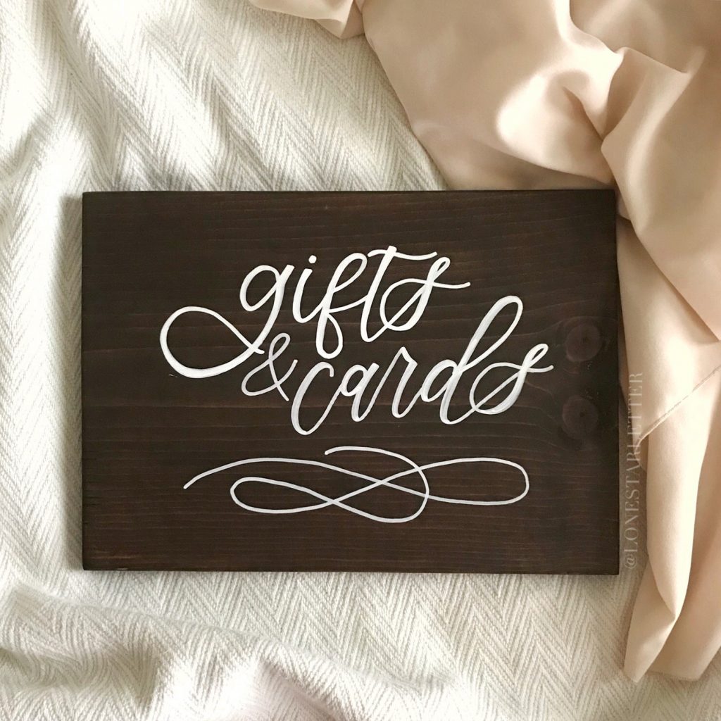 Wedding Wednesday with LoneStar Letters & Sami Kathryn Photography