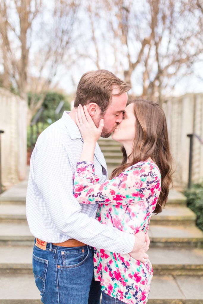 Ashley & Brian Engagement Photos | Dallas Arboretum | DFW Wedding Photographer