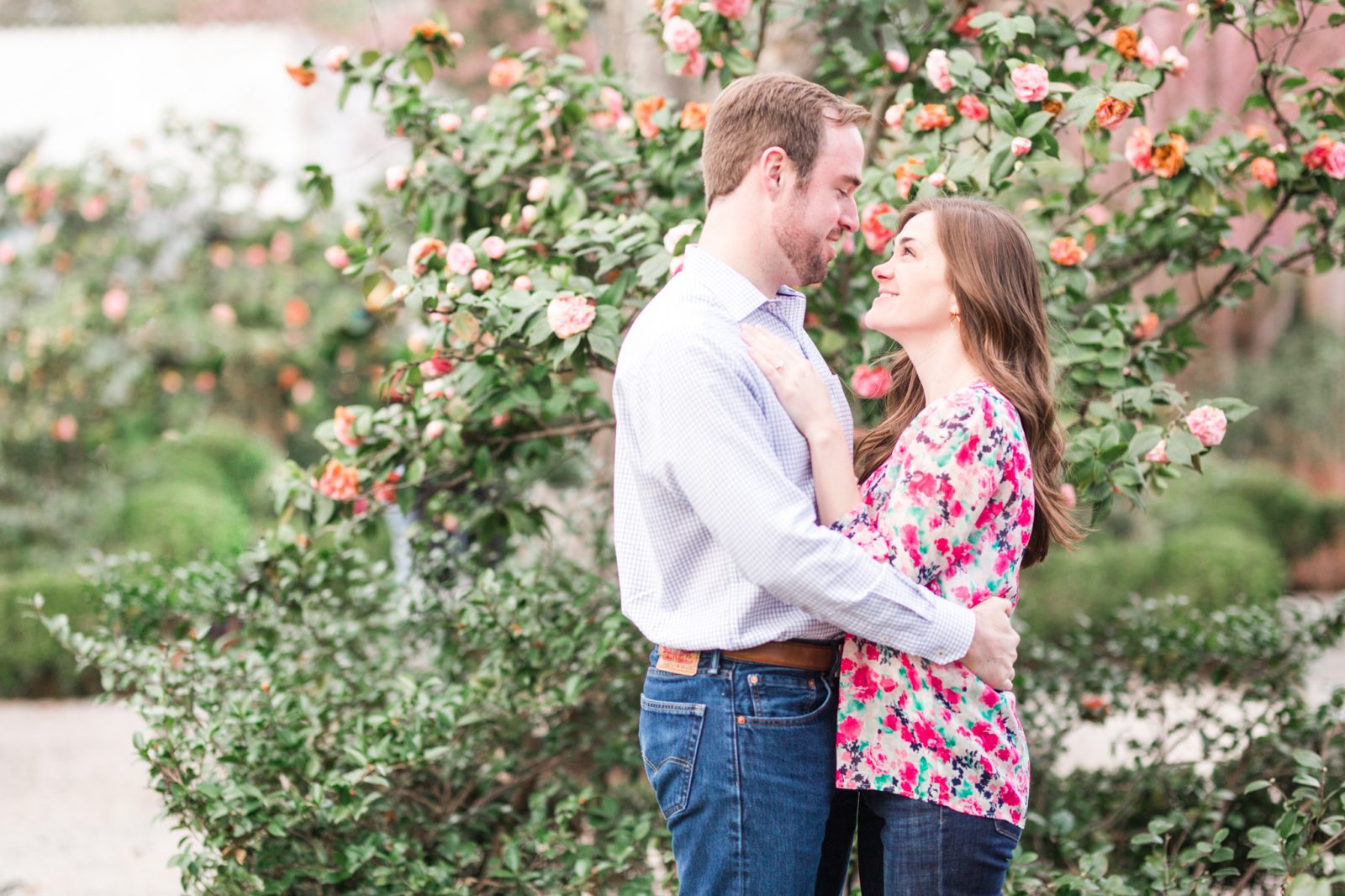 Ashley & Brian Engagement Photos | Dallas Arboretum | DFW Wedding Photographer