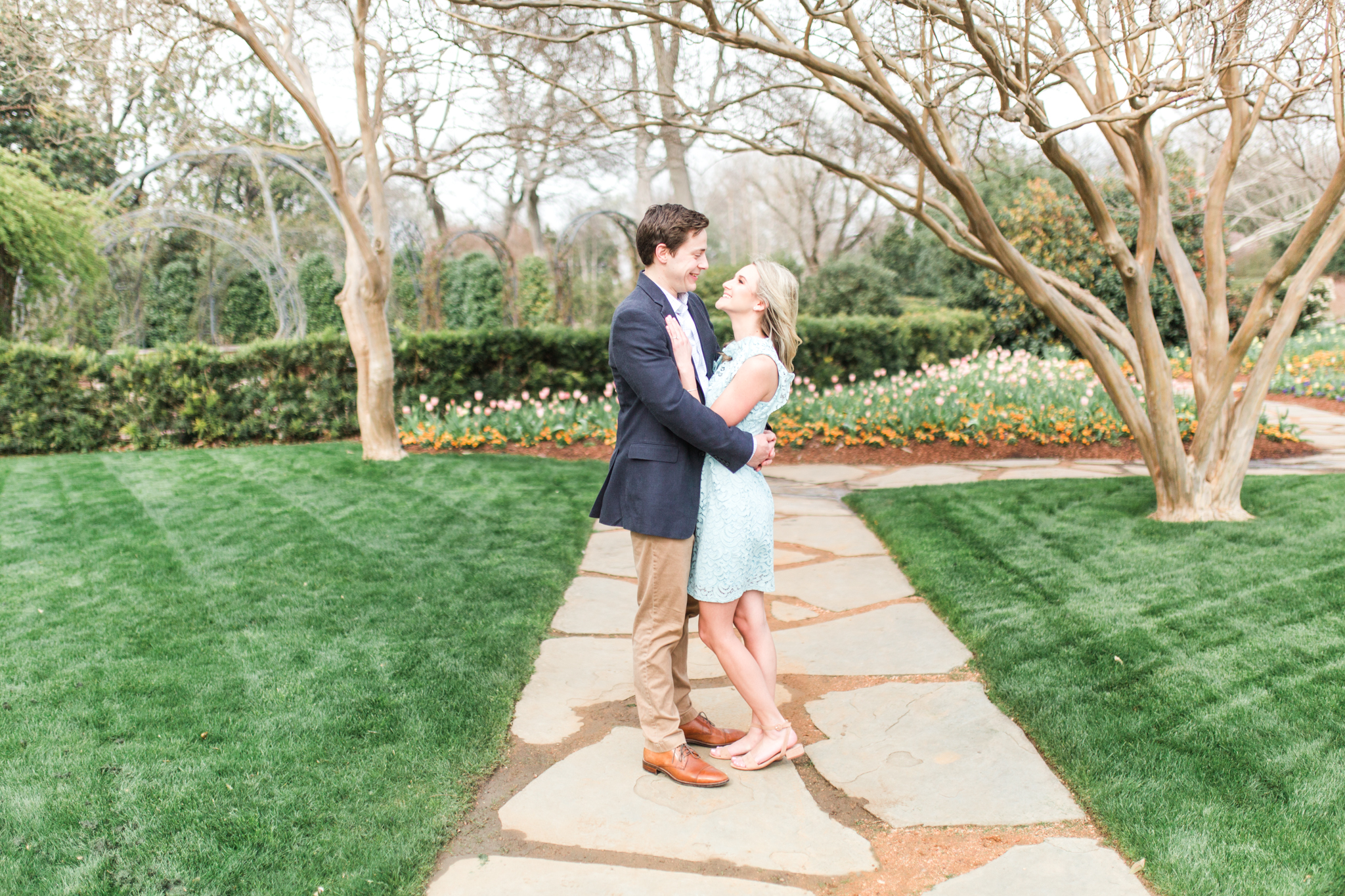 Melanie & Taylor | Dallas Arboretum | DFW Engagement Session | Sami Kathryn Wedding Photography