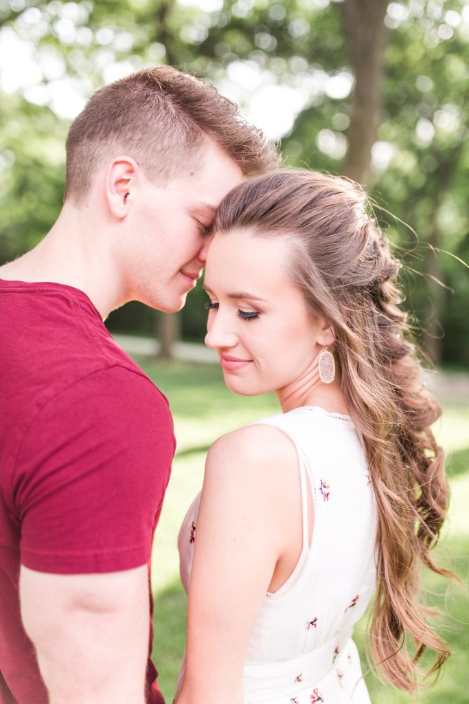 Bailey & Ethan Engagement Session | Lakeside Park in Richardson | Dallas Wedding Photographer