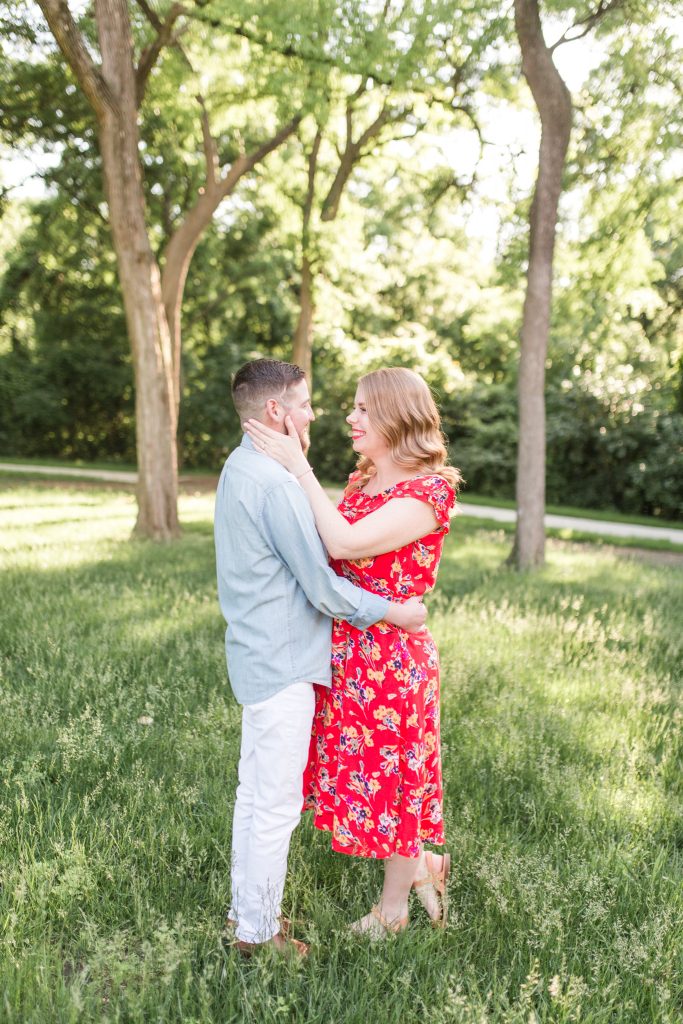 Julie & Jake Engagement Session | Dallas DFW Wedding Photographer | Prairie Creek Park | Sami Kathryn Photography