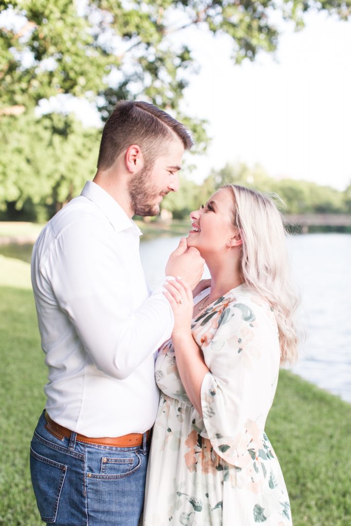Tiffany & Josh Engagement Session | Prairie Creek Park | Dallas DFW Wedding Photographer | Sami Kathryn Photography
