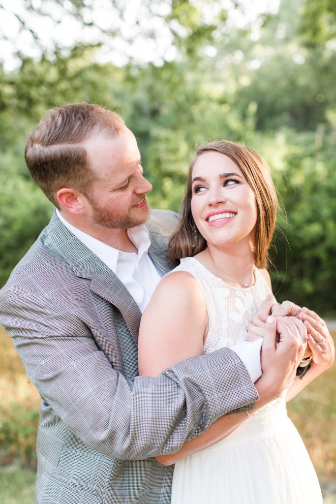 Paige & Matt Engagement Session | Lakeside Park | Dallas DFW Wedding Photographer | Sami Kathryn Photography