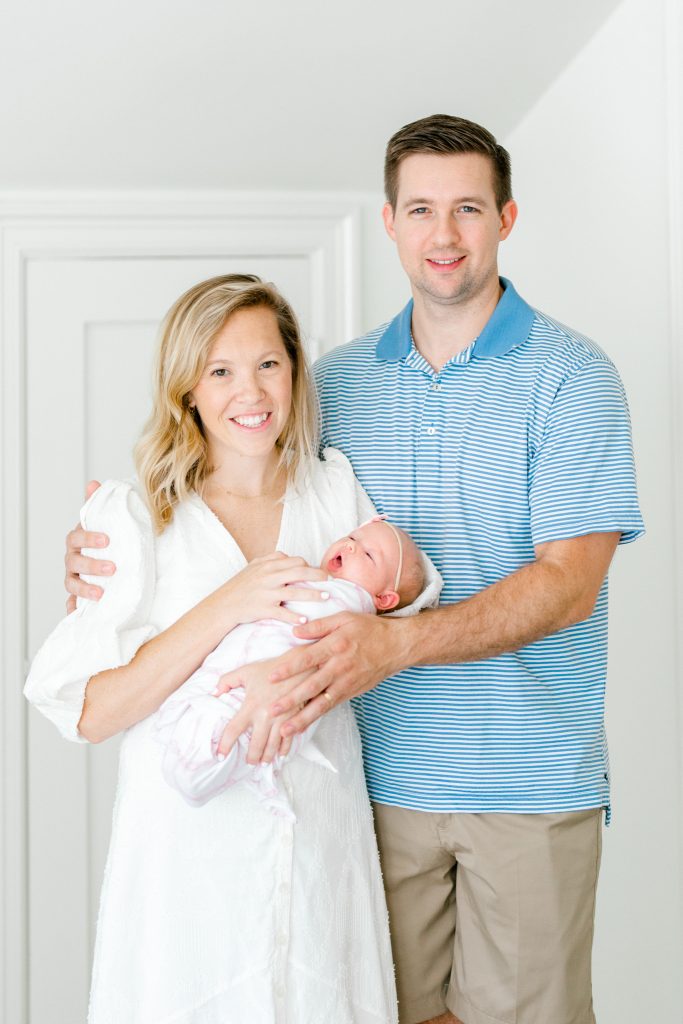 Neal Family Newborn Session | In-Home Newborn Lifestyle Session | Sami Kathryn Photography | Dallas Portrait and Newborn Photographer